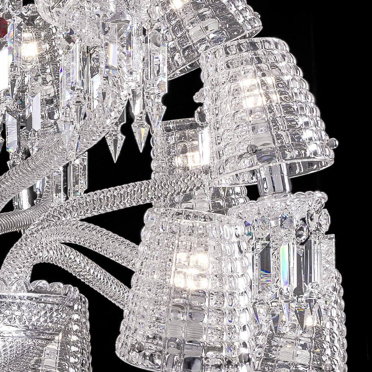 24 lights LE ROI SOLEIL CHANDELIER, crystal - view 6