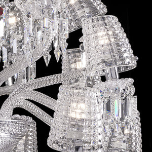 18 lights LE ROI SOLEIL CHANDELIER, crystal - view 5