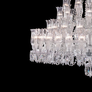 Huge 67 lights chandelier, crystal - view 3