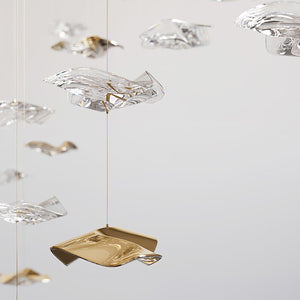 Sand Sea Chandelier, stainless steel - view 32