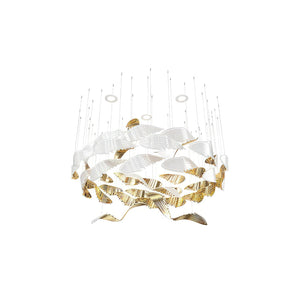 Bennett Meteor Shower Crystal Spiral Chandelier - view 16
