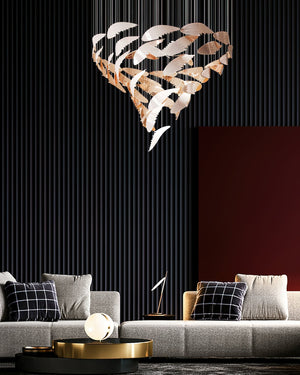 Bennett Meteor Shower Crystal Spiral Chandelier - view 11