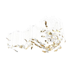 Bennett Meteor Shower Crystal Spiral Chandelier - view 23