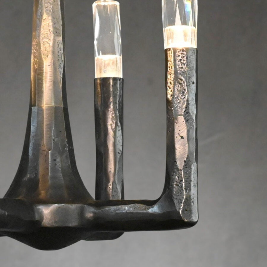 Thalen Forged Pendant Light 12" - view 9