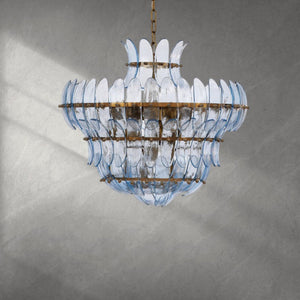 Arcade 10-Light Blown Glass Chandelier - view 9