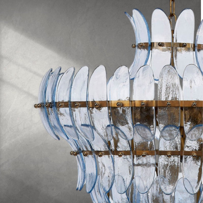 Arcade 10-Light Blown Glass Chandelier - view 5