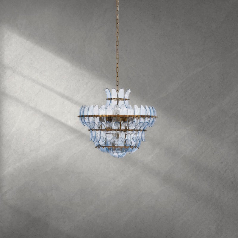 Arcade 10-Light Blown Glass Chandelier - view 2