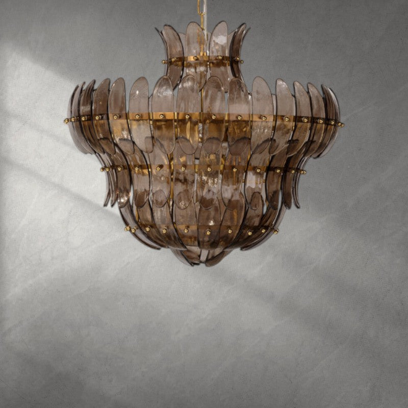 Arcade 10-Light Blown Glass Chandelier - view 11