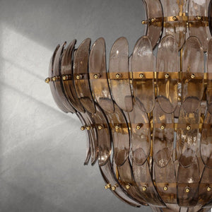 Arcade 10-Light Blown Glass Chandelier - view 6