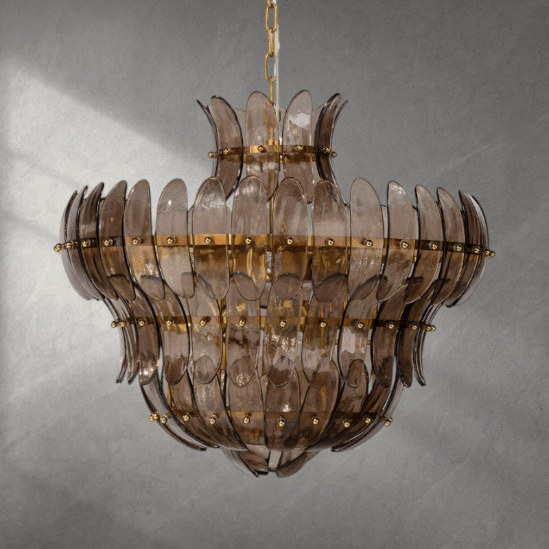 Arcade 10-Light Blown Glass Chandelier - view 13