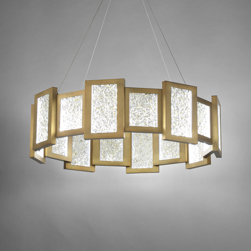 Fury 16 - Light LED Chandelier - view 2