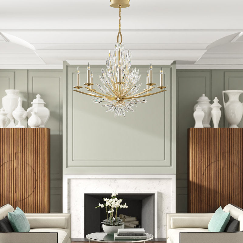 Lily Buds Candle Chandelier - view 8