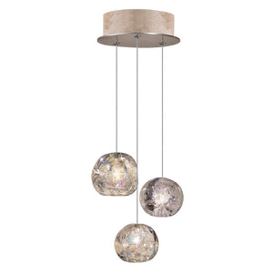 Nature-inspired round crystal Chandelier - view 23