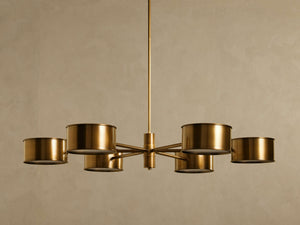 Daphne Metal Round Chandelier - view 9