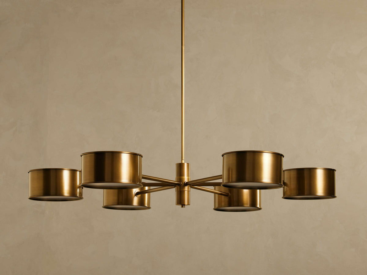 Daphne Metal Round Chandelier - view 9