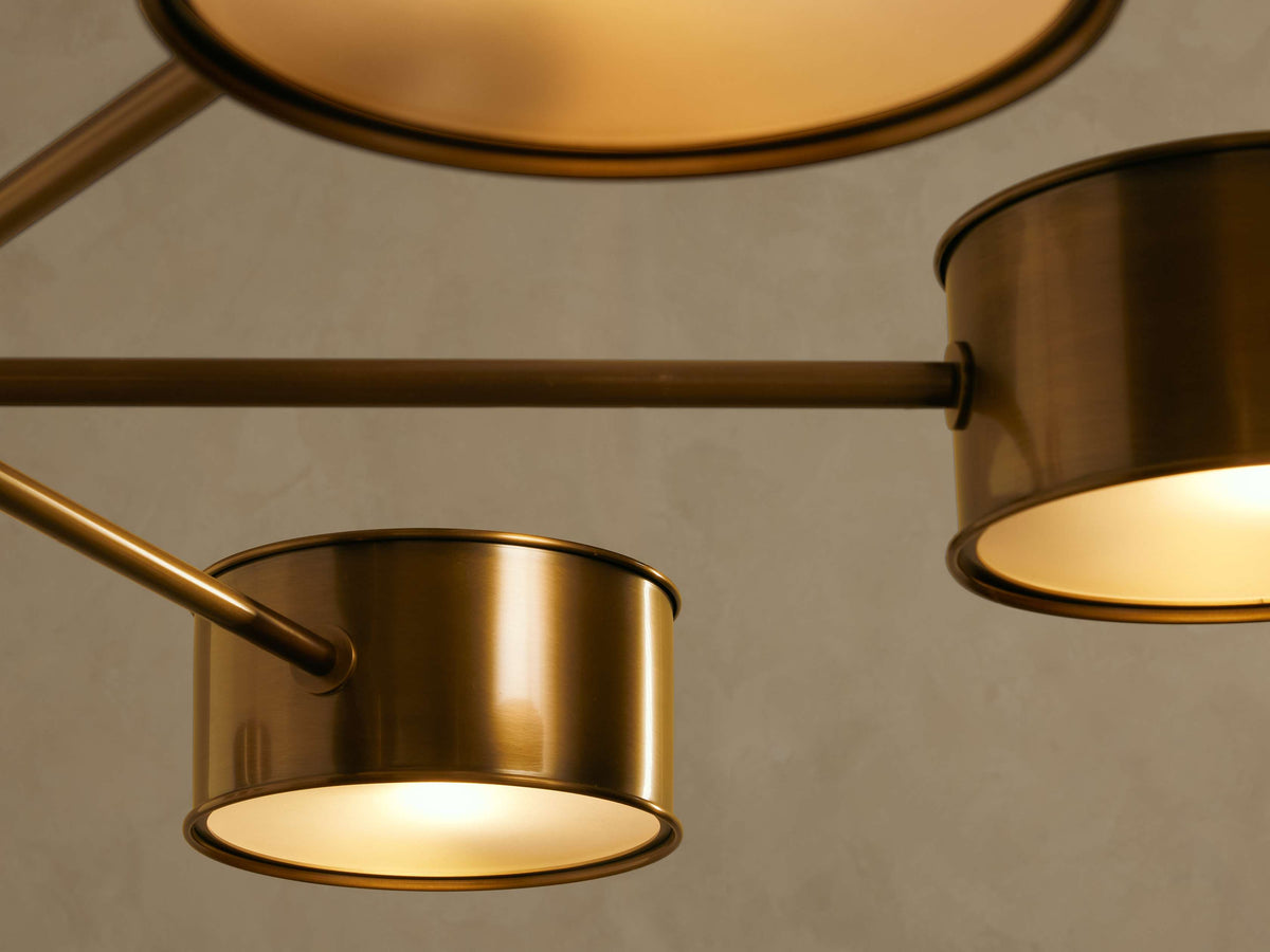 Daphne Metal Round Chandelier - view 10