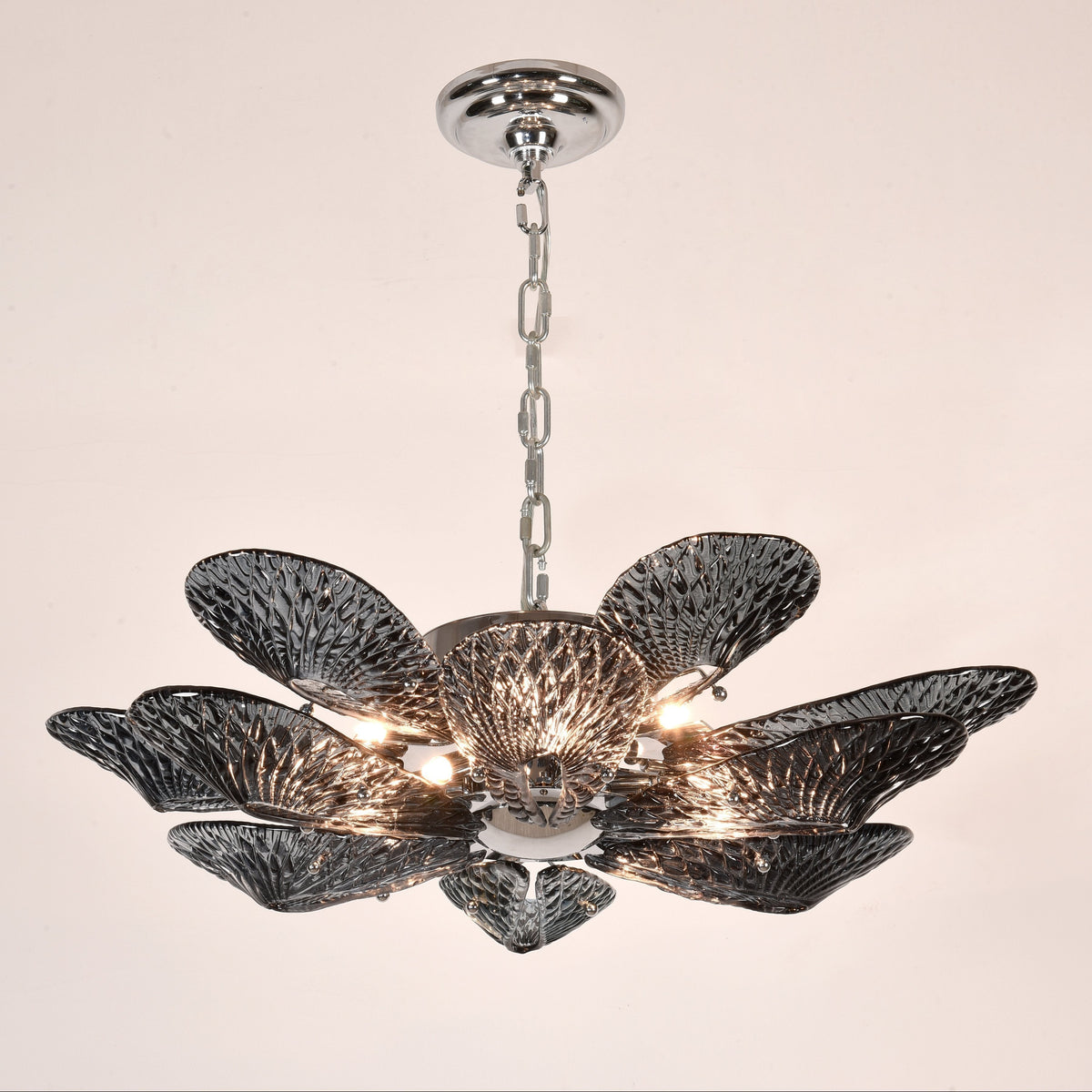 Bella Murano Glass Flower Chandelier - view 3