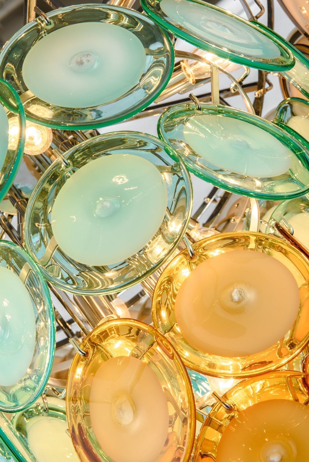 Bettina Round Chandelier, glass - view 9