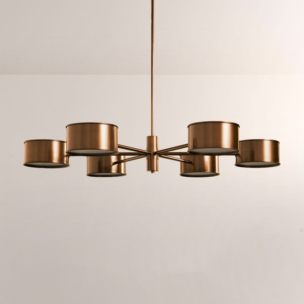 Daphna Metal Round Chandelier - view 3