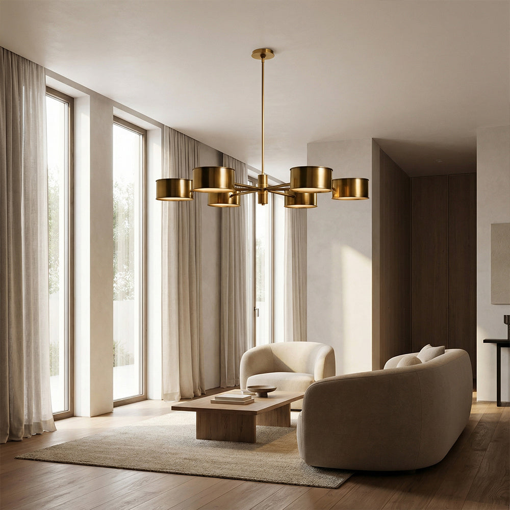 Daphna Metal Round Chandelier - view 17