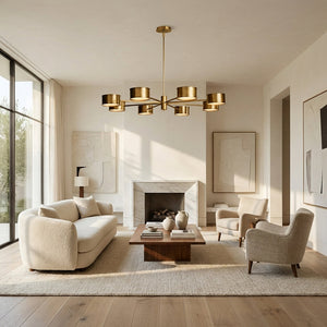 Daphna Metal Round Chandelier - view 18