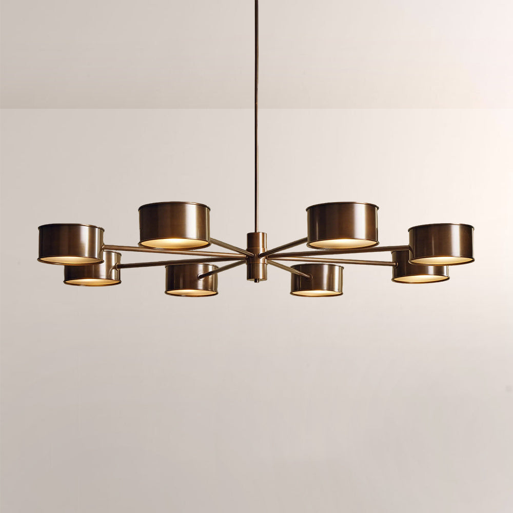 Daphna Metal Round Chandelier - view 2