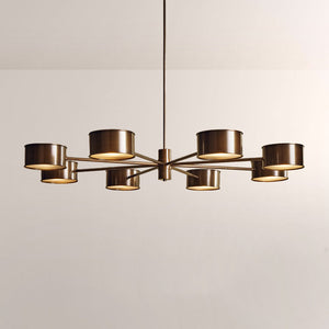 Daphna Metal Round Chandelier - view 2