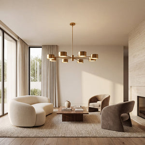 Daphna Metal Round Chandelier - view 15