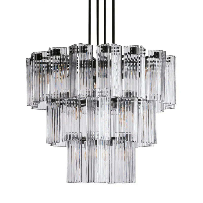 Delsie Round Art Glass Chandelier 38" 48" 60"D - view 9