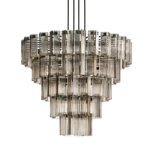 Delsie Round Art Glass Chandelier 38" 48" 60"D - view 22