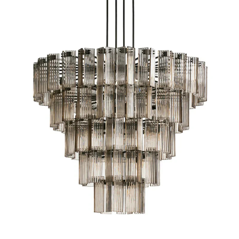 Delsie Round Art Glass Chandelier 38" 48" 60"D - view 22