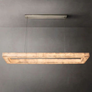 Derive Rectangular Calcite Chandelier 72" - view 2