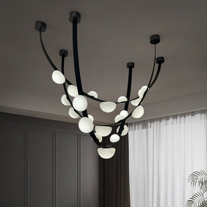 Dew Drops Alabaster Chandelier - view 2