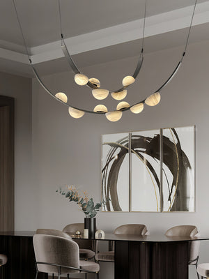 Dew Drops Alabaster Chandelier - view 7
