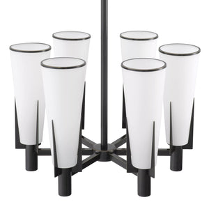 Nora Modern Brass Chandelier - view 10
