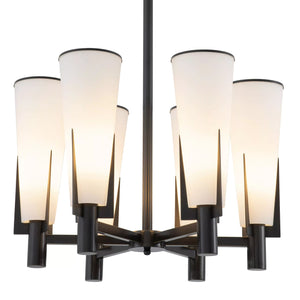Nora Modern Brass Chandelier - view 9