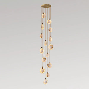 Moonshade Natural Marble Pendant Light Fixture - view 20