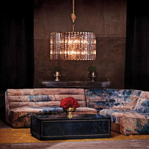 Dora Glass Round Chandelier - view 10