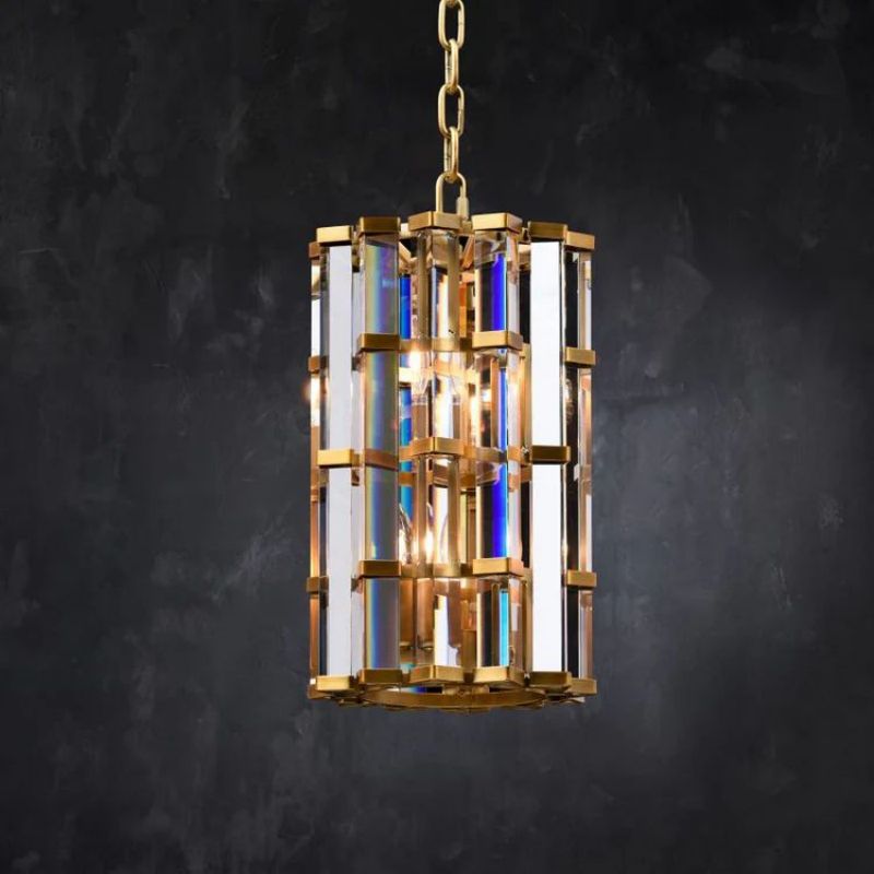 Dora Glass Round Chandelier - view 2