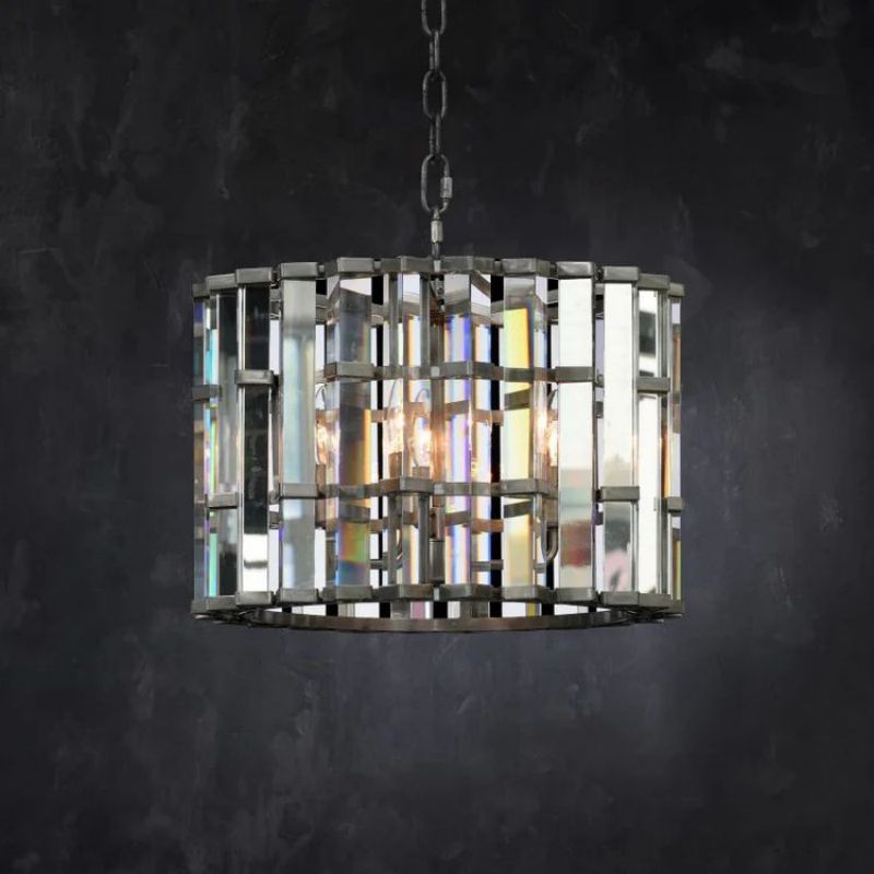 Dora Glass Round Chandelier - view 5