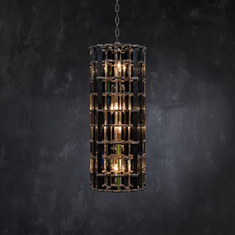 Dora Glass Round Chandelier - view 4