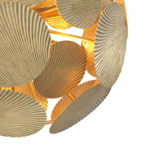 Cooper Modern Brass Chandelier 2 Sizes - Brass - view 5