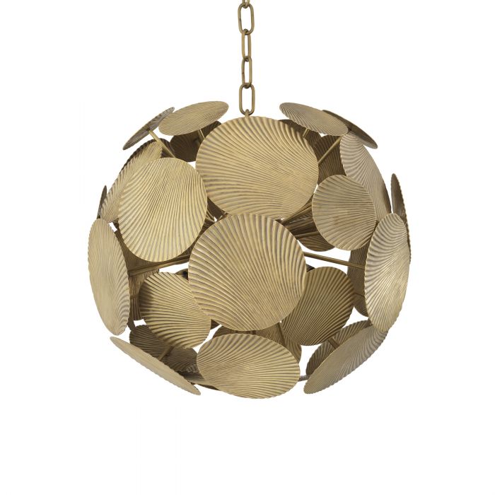 Cooper Modern Brass Chandelier 2 Sizes - Brass - view 2