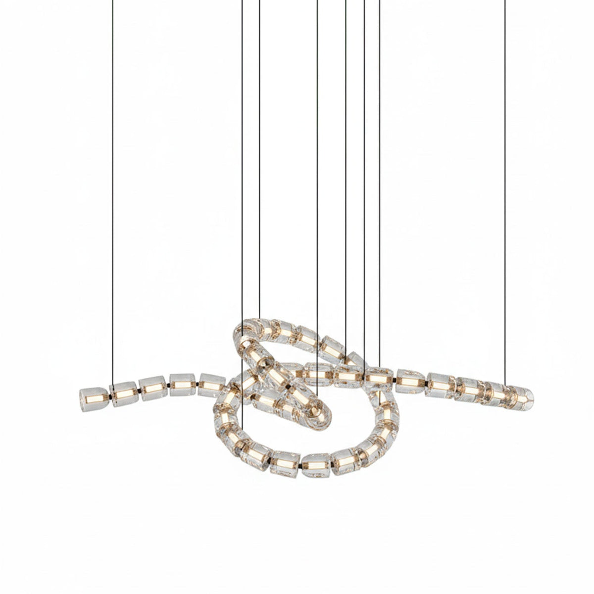 Gabriel Gold Crystal Chandelier - view 96