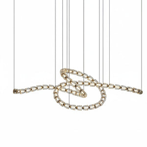Gabriel Gold Crystal Chandelier - view 98