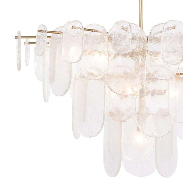 Evan Glass Chandelier - view 3
