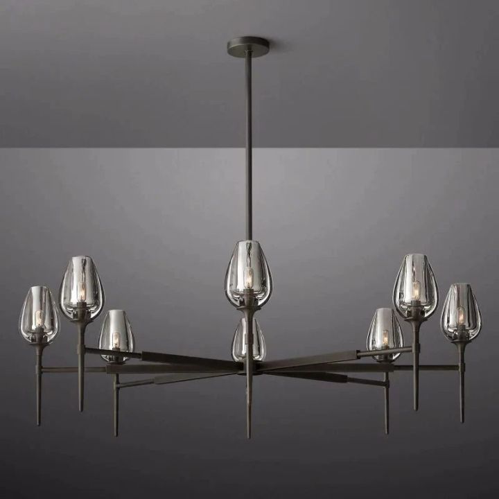 Tulip Round Chandelier 54'' - view 2