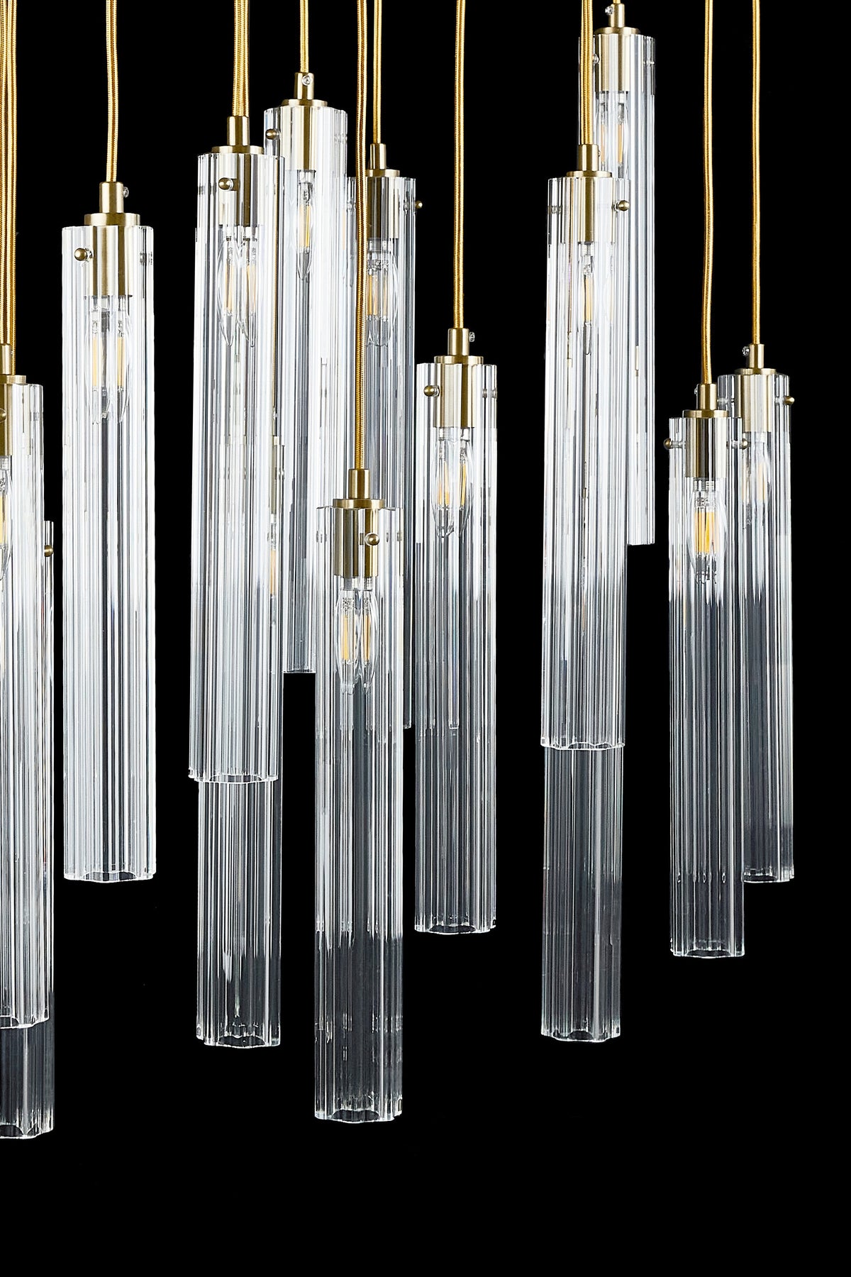 Eden Multi Spot Glass Chandelier - view 4