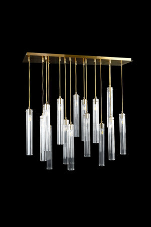 Eden Multi Spot Glass Chandelier - view 13