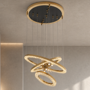Egiziano Octagonal Halo Chandelier